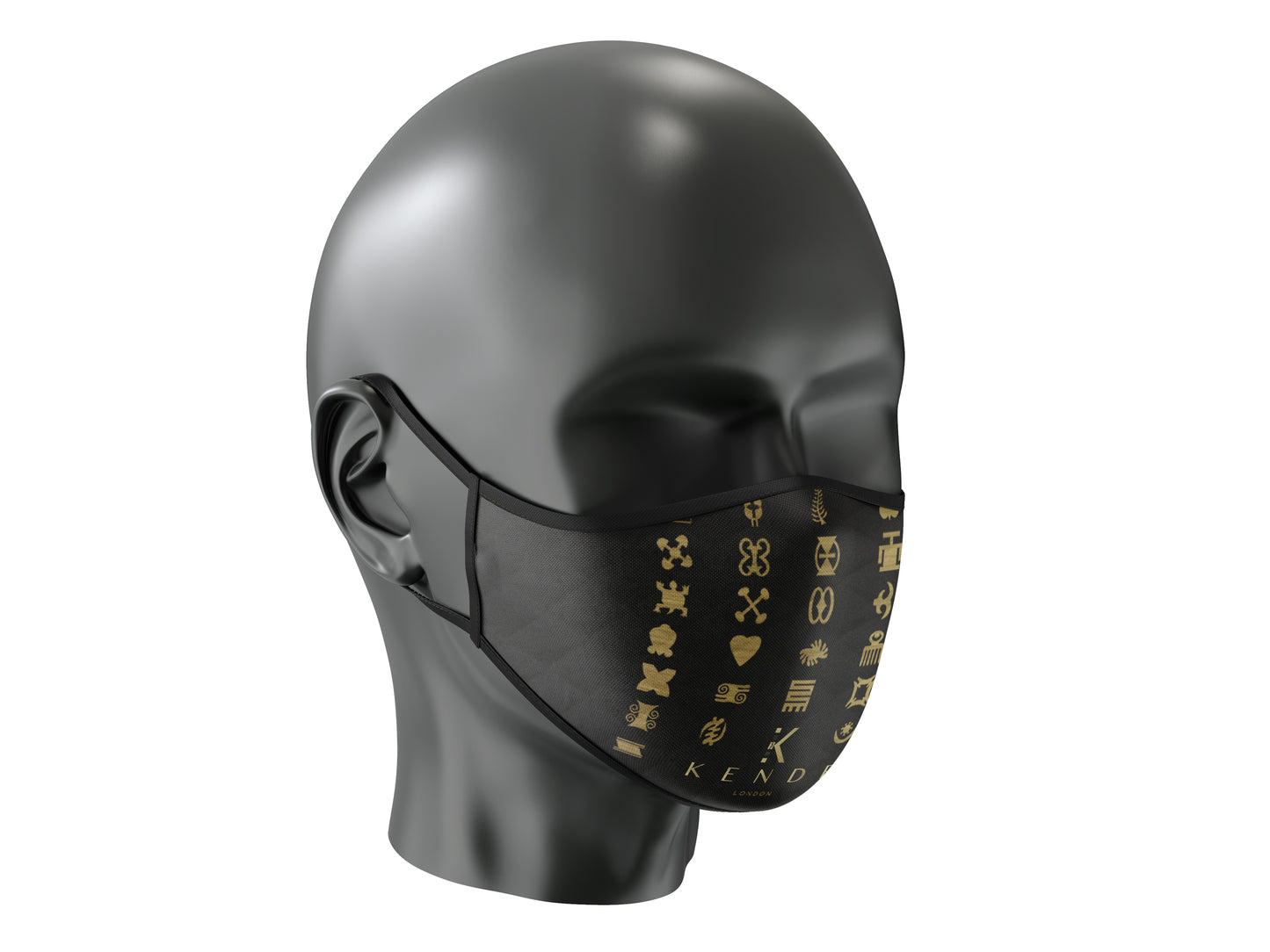 Black Zemora Face Mask