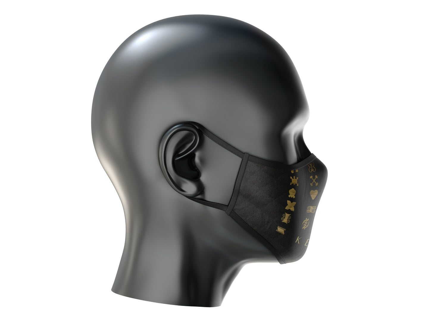 Black Zemora Face Mask