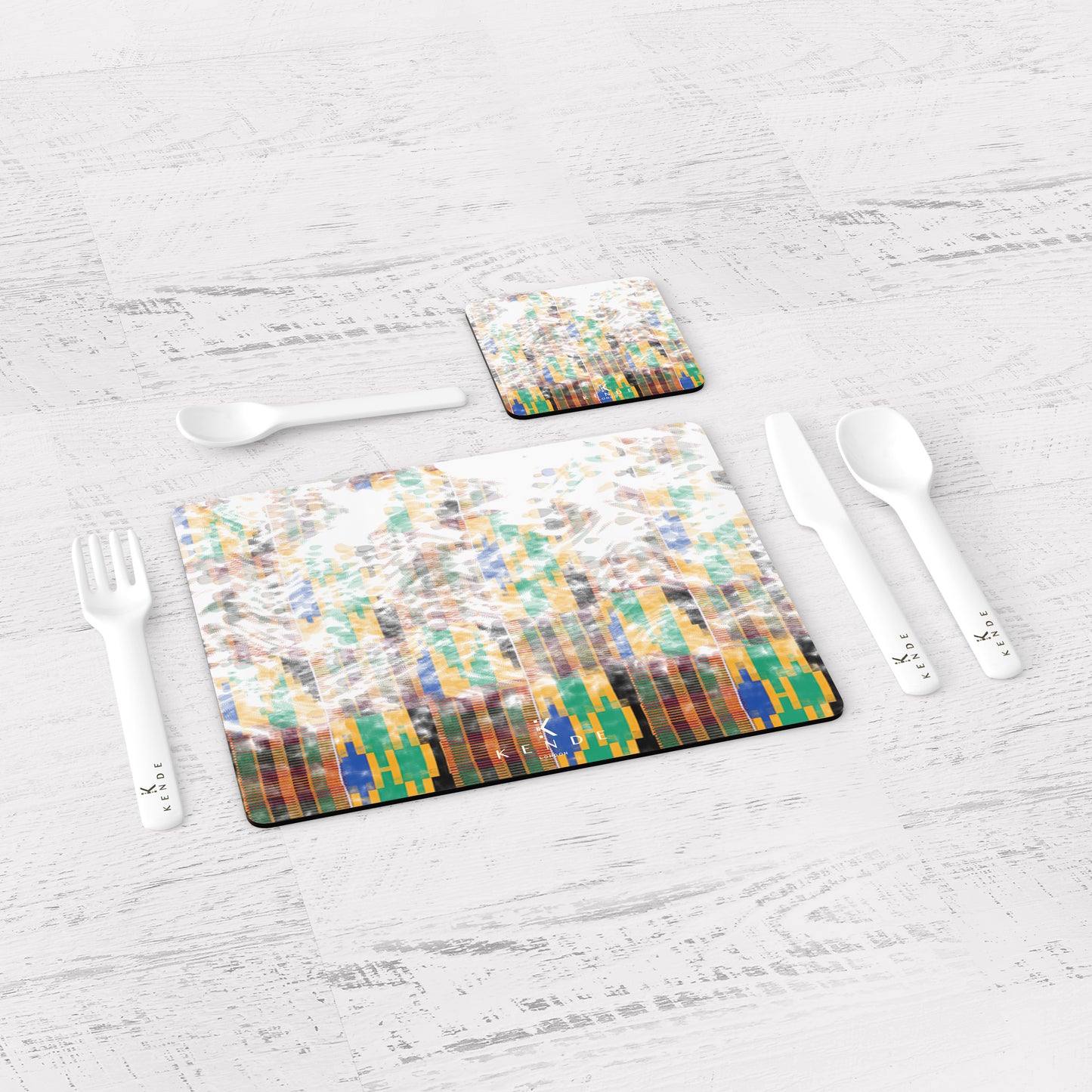 Thema Flame Placemats and Coasters
