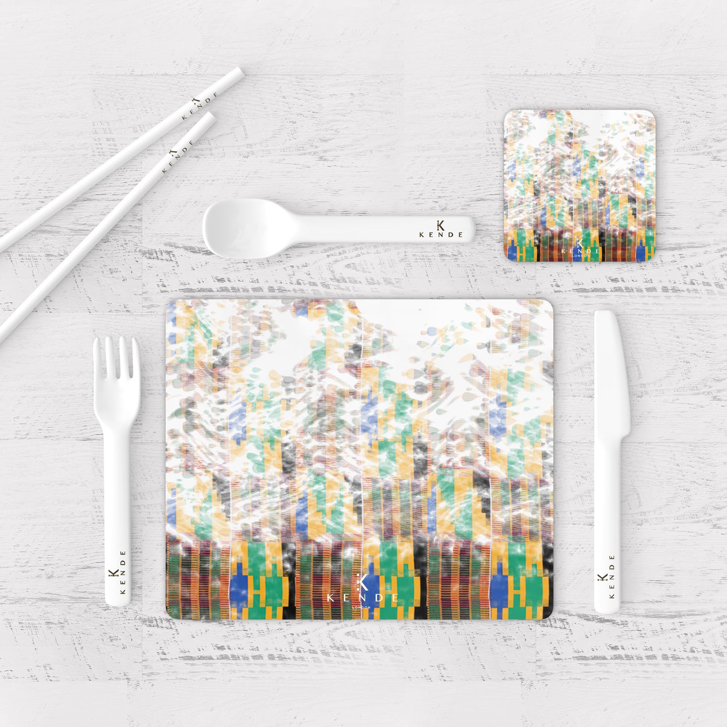Thema Flame Placemats and Coasters