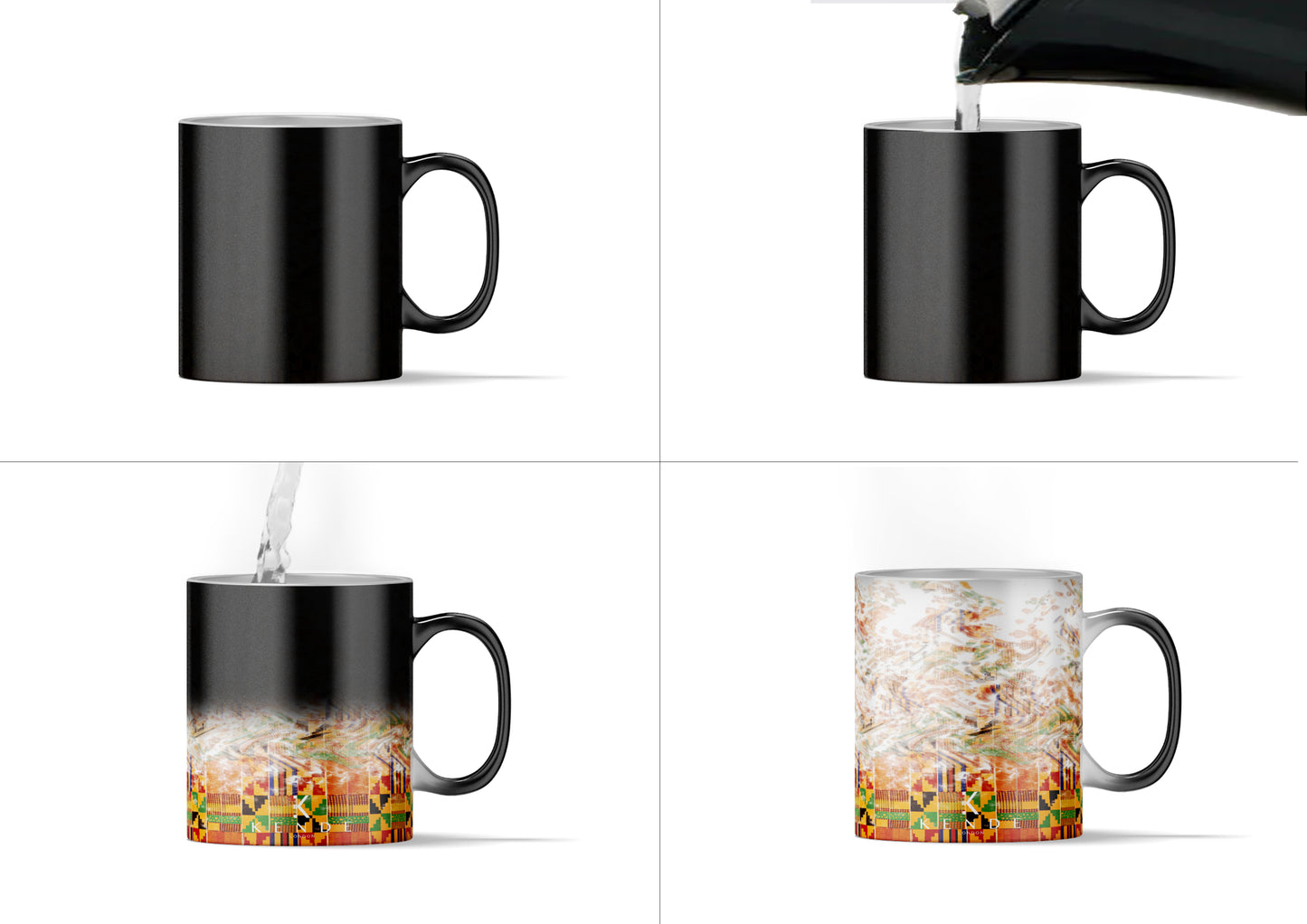 Zaina Flame Heat Changing Mug